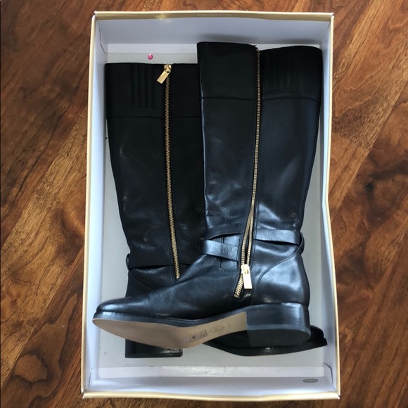 Micheal Kors Leather Boots - Picture 2 of 2